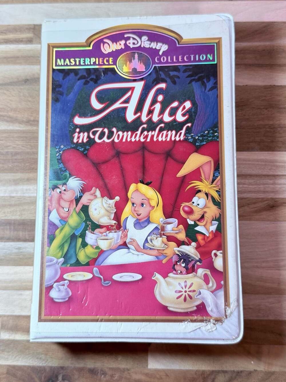 Walt Disney Alice in Wonderland Masterpiece Collection VHS Tape